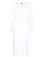 Juun.J robe-chemise à taille ceinturée - Blanc - thumbnail