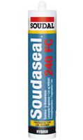 Soudal Soudaseal 240 FC | Lijmkit | Zwart | 290 ml - 104925 - thumbnail