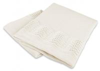 Interbaby babydeken Calado 75 x 100 cm katoen beige