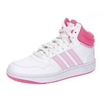 adidas Hoops Mid uniseks-kind sneakers, ftwr white/orchid fusion/lucid pink, 38 EU