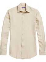 Ralph Lauren Purple Label chemise boutonnée à manches longues - Tons neutres