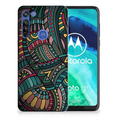 Motorola Moto G8 TPU bumper Aztec