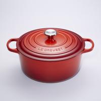 LE CREUSET - Signature - Braadpan 22cm 3,30l Kersenrood - thumbnail