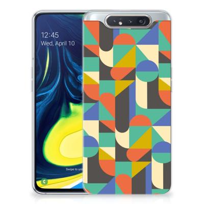 Samsung Galaxy A80 TPU bumper Funky Retro Samsung Galaxy A80 TPU bumper Funky Retro