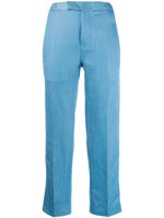 Haider Ackermann pantalon crop classique - Bleu