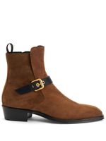 Giuseppe Zanotti bottines Jhonny en cuir - Marron - thumbnail