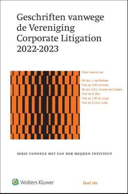 Geschriften vanwege de Vereniging Corporate Litigation 2022-2023 - Paperback (9789013172232) Geschriften vanwege de Vereniging Corporate Litigation 2022-2023 - Paperback (9789013172232)