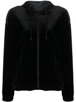 Emporio Armani hoodie à fermeture zippée - Noir