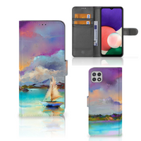 Hoesje Samsung Galaxy A22 5G Boat - thumbnail