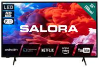 Salora 24HA220 tv 61 cm (24") HD Smart TV Wifi Zwart 220 cd/m² - thumbnail