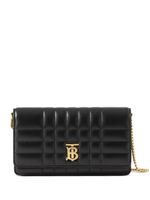 Burberry mini sac Lola à design matelassé - Noir