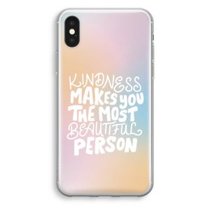 The prettiest: iPhone XS Transparant Hoesje