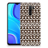 Xiaomi Redmi 9 TPU bumper Aztec Brown - thumbnail