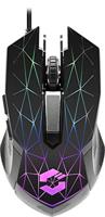 Speedlink RETICOS RGB Gaming Mouse - USB muis met RGB verlichting voor kantoor / thuiskantoor voor pc / notebook / laptop, zwart