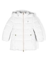 Herno Kids veste matelassée à capuche - Blanc