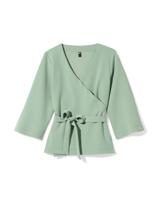 HEMA Dames Wikkelvest Elly Lichtgroen (lichtgroen)