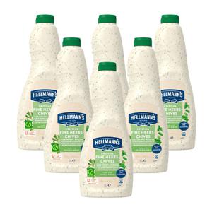 Hellmann's - Dressing Fijne Kruiden-Bieslook - 6x 1ltr