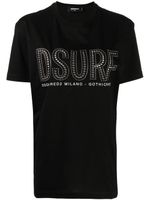 DSQUARED2 t-shirt à logo imprimé - Noir