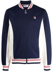 Fila sweat zippé à logo - Bleu