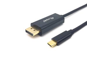 Equip 133426 video kabel adapter 1 m USB Type-C DisplayPort Grijs