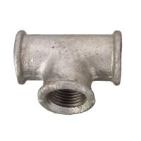Cornat verzinkt T-stuk 1 inch x 1/2 inch, VFB130112 1 inch x 1/2 inch Innengewinde, Reduzierter Abgang