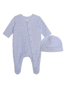 BOSS Kidswear trousseau de naissance en jacquard - Bleu