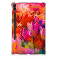 Tablethoes Samsung Galaxy Tab S9 Plus Tulips