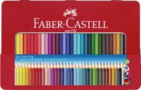 Faber Castell FC-112435 Kleurpotlood Faber-Castell GRIP Metalen Etui A 36 Stuks