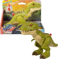 Fisher-Price Imaginext Jurassic World La Renascita JFJ65 T-Rex, 20 cm grote dinosaurus met tactiele werking en beweging met één druk op de knop, speelgoed voor kinderen, 3 jaar