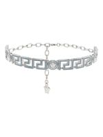 Versace collier ras du cou Greca Medusa - Argent - thumbnail