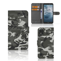 Nokia C2 2nd Edition Telefoon Hoesje Army Light - thumbnail