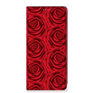 Samsung Galaxy A21s Smart Cover Red Roses