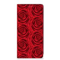 Samsung Galaxy A21s Smart Cover Red Roses - thumbnail