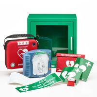 Philips HS-1 AED + binnenkast-Groen