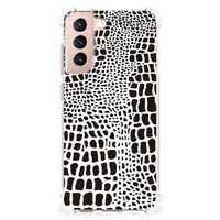 Samsung Galaxy S21 FE Case Anti-shock Slangenprint