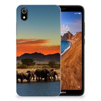 Xiaomi Redmi 7A TPU Hoesje Olifanten