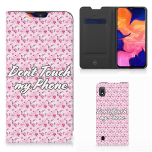 Samsung Galaxy A10 Design Case Flowers Pink DTMP