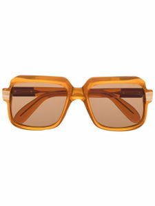 Cazal lunettes de soleil à monture rectangulaire - Orange