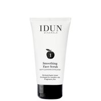 Skincare smoothing face scrub