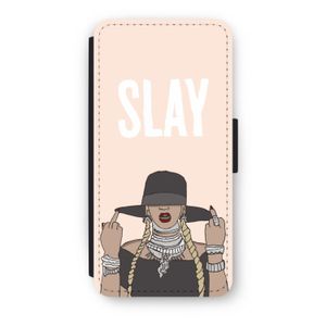 Slay All Day: iPhone 8 Flip Hoesje