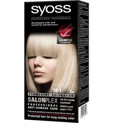 Syoss 10-1 Ice Blonde Permanente Haarverf (1set) Syoss 10-1 Ice Blonde Permanente Haarverf (1set)