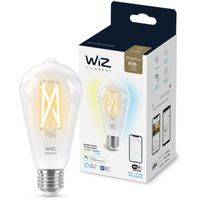 Filament doorzichtig ST64 E27 Ledlamp - thumbnail