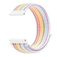 By Qubix - Sport Loop nylon bandje - Multicolor - Compatible met Garmin Vivoactive 6 / Vivoactive 5 / Vivoactive 3 - Compatible Garmin bandje - Bandbreedte: 20mm