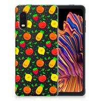 Samsung Xcover Pro Siliconen Case Fruits - thumbnail