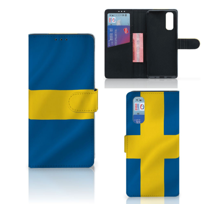 OPPO Find X2 Bookstyle Case Zweden OPPO Find X2 Bookstyle Case Zweden