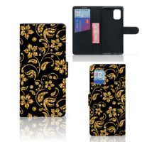 Xiaomi Mi 10 Lite Hoesje Gouden Bloemen