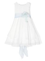 Mimilù robe à taille nouée - Blanc