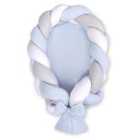My Sweet Baby Babynestje 2-in-1 Bauw-Grijs-Wit