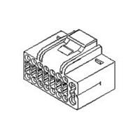 Molex 511281601 Female behuizing (kabel) Totaal aantal polen: 16 Inhoud: 1 stuk(s) Bulk