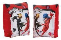 Miraculous zwemvleugeltjes PVC rood/wit one size 2 stuks